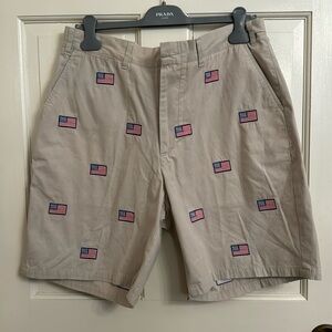 CASTAWAY ACKFORMANCE SHORT KHAKI WITH AMERICAN FLAG size 35